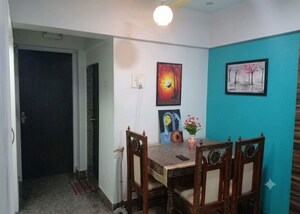 Living Room in 1 BHK Apartment at Siddhi Highland Park, Kolshet Road – for Sale