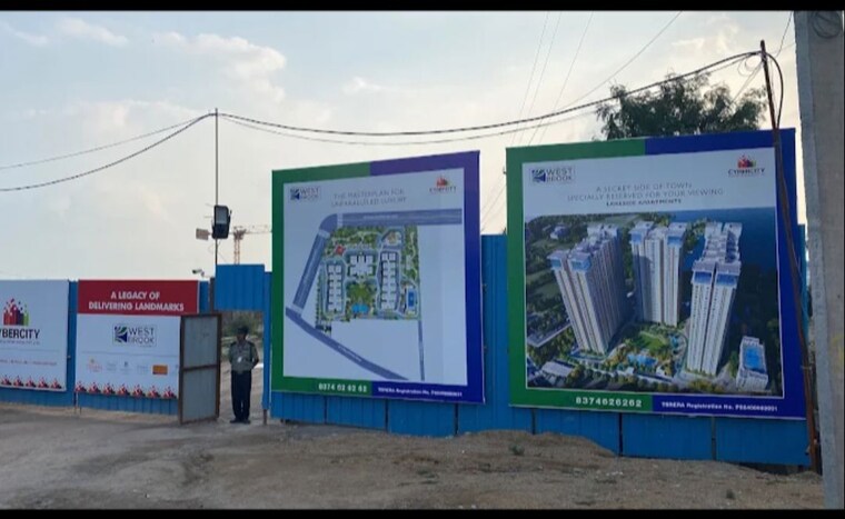 Master Plan, cybercity-west-brook 2 Bedroom 1210 Sq.Ft. Apartment In Kokapet Hyderabad 10572156