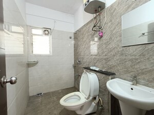 Bathroom in 3 BHK Apartment at DSR Ultima, Harlur – for Rent