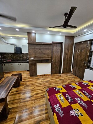 Bedroom in 1 BHK Apartment at Freedom Fighters Enclave – for Rent