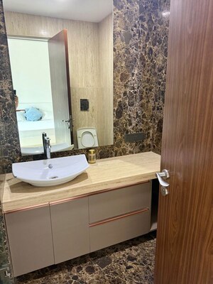 Bathroom in 4 BHK Apartment at Windsor Grande Residences, Andheri West – for Rent