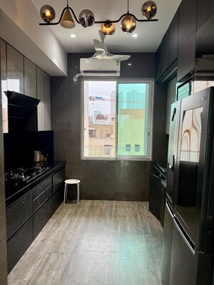 Kitchen in 4 BHK Apartment at Windsor Grande Residences, Andheri West – for Rent