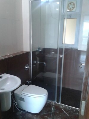 Bathroom in 2 BHK Apartment at DB Woods, Goregaon East – for Rent