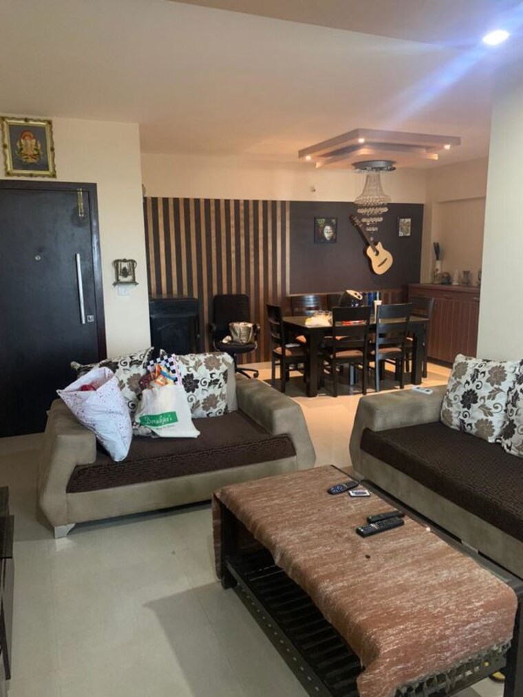 Living Room, karia-konark-orchid 2 Bedroom 1000 Sq.Ft. Apartment In Wagholi Pune 10572193