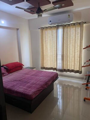 Bedroom in 2 BHK Apartment at Karia Konark Orchid, Wagholi – for Sale