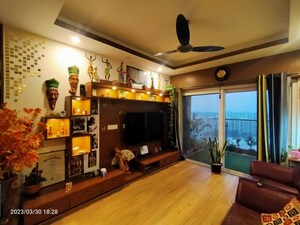 Living Room in 3 BHK Apartment at SNN Raj Etternia, Haralur Road – for Rent