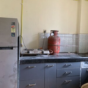 Kitchen in 1 BHK Apartment at Green Woods CHS, Shimpoli – for Rent