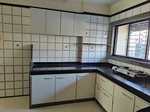 Kitchen in 2.5 BHK Apartment at Mangal Darshan Apartment, Bandra West – for Rent
