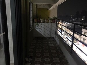 Balcony in 1 BHK Apartment at Mahalaxmi Nagar CHS, Warje – for Rent
