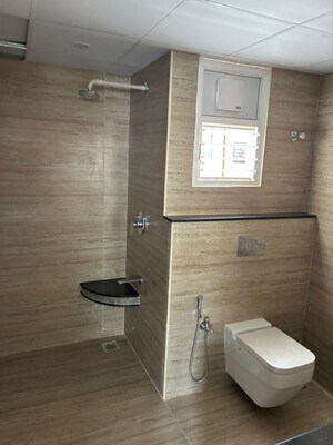 Bathroom in 3 BHK Apartment at Benson Town – for Rent
