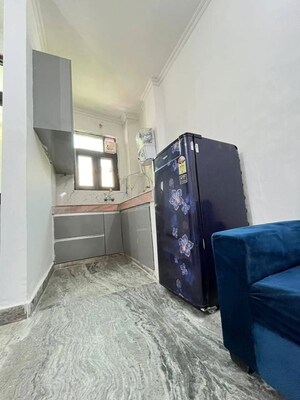 Kitchen in 1 BHK Apartment at Freedom Fighters Enclave – for Rent