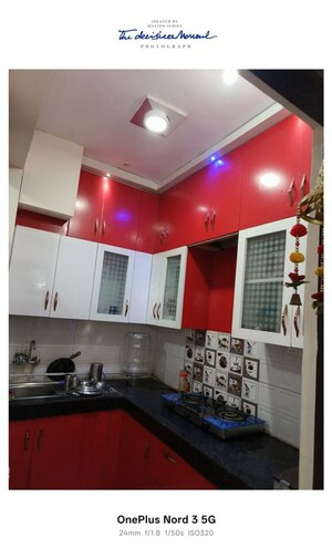 Kitchen in 2 BHK Apartment at SCC Sapphire, Raj Nagar Extension – for Sale