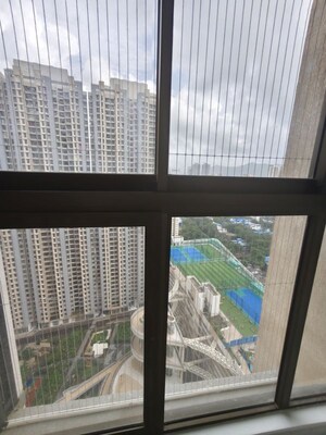 Balcony in 2 BHK Apartment at Raymond Ten X Habitat, Pokhran Road No Two – for Rent