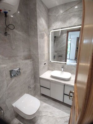 Bathroom in 3 BHK Builder Floor at Sector 23 – for Rent