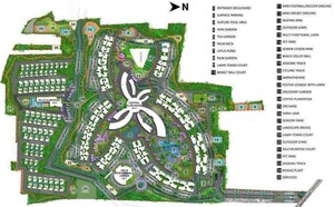 Master Plan in 1 BHK Apartment at Prestige Park Grove, Whitefield – for Sale