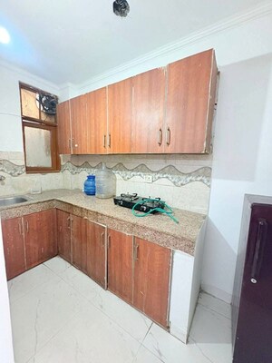 Kitchen in 1 BHK Apartment at Freedom Fighters Enclave – for Rent