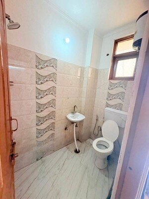 Bathroom in 1 BHK Apartment at Freedom Fighters Enclave – for Rent