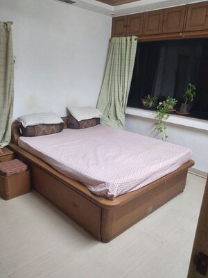 Bedroom in 2 BHK Apartment at Rizvi Gabriel House, Mahim – for Rent