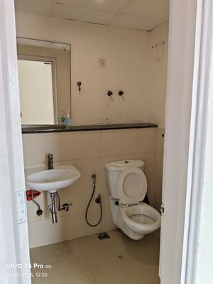 Bathroom in 3 BHK Apartment at Jaypee Green Pavillion Heights, Sector 128 – for Rent
