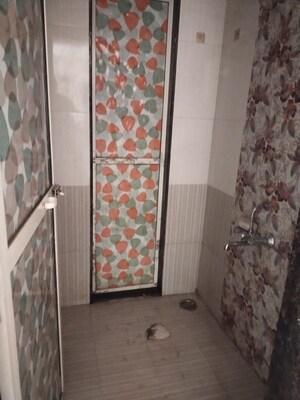 Bathroom in 1 BHK Apartment at Niharika CHS, Karanjade – for Rent