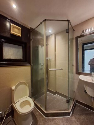 Bathroom in 3 BHK Builder Floor at Greater Kailash I – for Rent