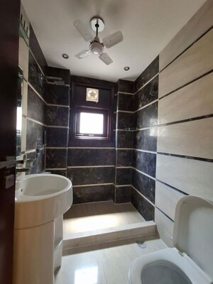 Bathroom in 3 BHK Builder Floor at Greater Kailash I – for Rent