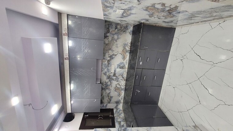 Kitchen, dilshad colony 3 Bedroom 950 Sq.Ft. Builder Floor In Dilshad Colony Delhi 10572309
