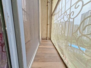 Balcony in 3 BHK Apartment at Larkins Pride Palms, Kolshet Road – for Sale