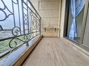 Balcony in 3 BHK Apartment at Larkins Pride Palms, Kolshet Road – for Sale