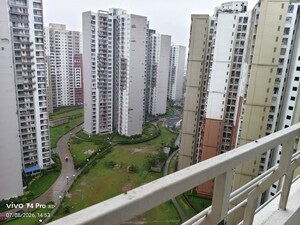 Balcony in 3.5 BHK Apartment at 3C Lotus Panache, Sector 110 – for Rent