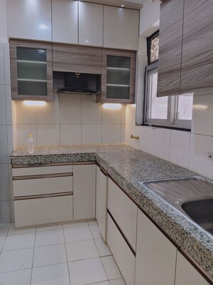 Kitchen in 4 BHK Apartment at 3C Lotus Panache, Sector 110 – for Rent