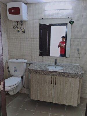 Bathroom in 4 BHK Apartment at 3C Lotus Panache, Sector 110 – for Rent