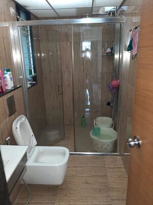Bathroom in 2 BHK Apartment at Brahma Vantage B, Bavdhan – for Rent