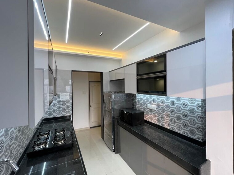 Kitchen, lnt-ahana 3 Bedroom 1368 Sq.Ft. Apartment In Malad East Mumbai 10562705