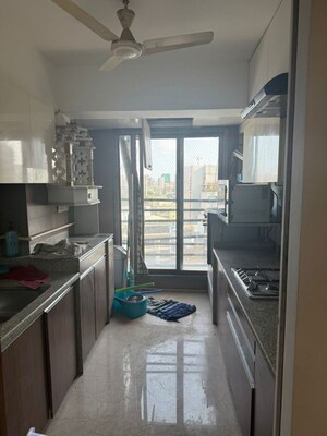 Kitchen in 2 BHK Apartment at Dheeraj Serenity, Santacruz West – for Rent