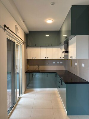 Kitchen in 2 BHK Apartment at Sobha Dream Gardens, Thanisandra Main Road – for Rent