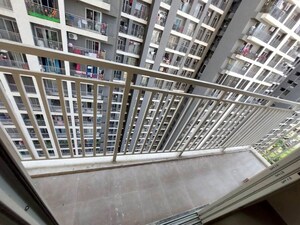 Balcony in 2 BHK Apartment at Dosti Tulip, Balkum Pada – for Sale