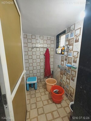 Bathroom in 2 BHK Apartment at Saptashree Heights, Dhokali – for Sale
