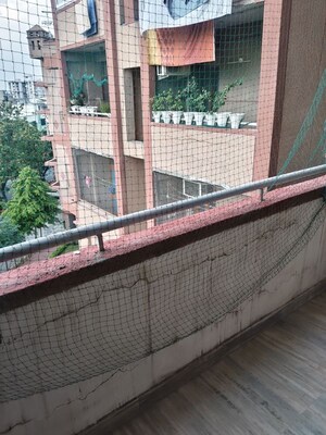 Balcony in 3.5 BHK Apartment at Royal Garden Estate, Sector 61 – for Rent