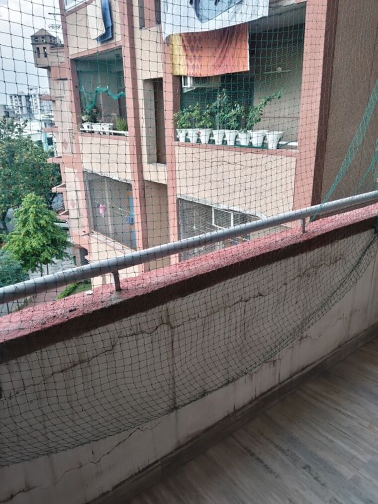 Balcony, royal-garden-estate 3.5 Bedroom 1670 Sq.Ft. Apartment In Sector 61 Noida 10572397