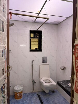 Bathroom in 2 BHK Apartment at Cuffe Parade – for Rent