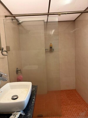 Bathroom in 2 BHK Apartment at Cuffe Parade – for Rent
