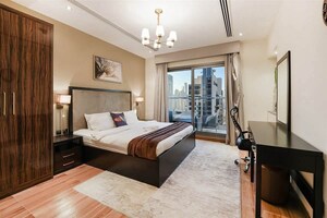 Bedroom in 2 BHK Apartment at Dosti Tulip, Balkum Pada – for Sale