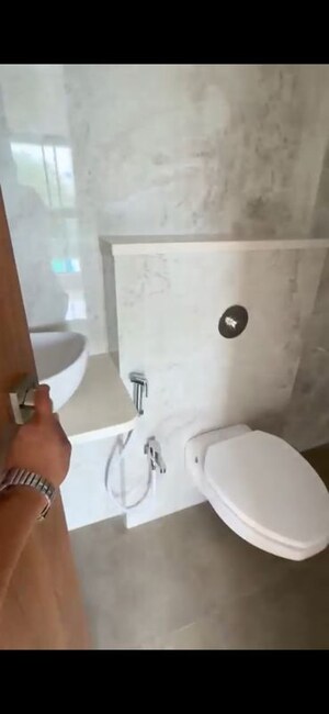 Bathroom in 2 BHK Apartment at Worli – for Rent