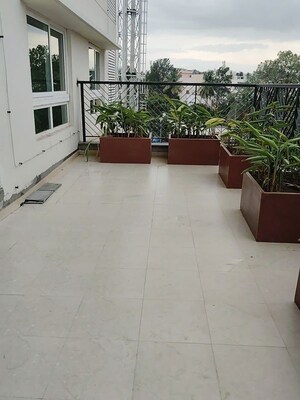 Balcony in 3 BHK Apartment at Karle Vario Homes, Hebbal – for Rent