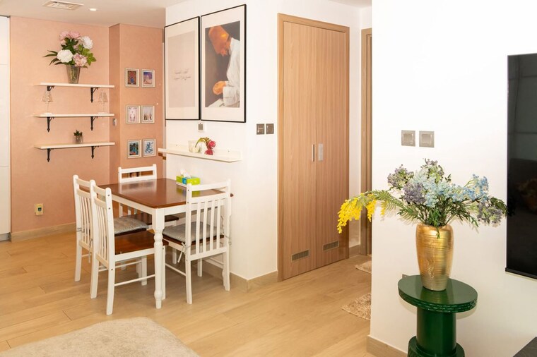 Living Room, dosti-tulip 2 Bedroom 674 Sq.Ft. Apartment In Balkum Pada Thane 10572480
