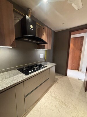 Kitchen in 3 BHK Builder Floor at Greater Kailash Part 3 – for Rent