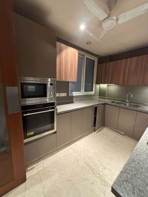 Kitchen in 3 BHK Builder Floor at Greater Kailash Part 3 – for Rent
