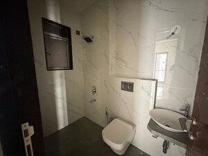 Bathroom in 3 BHK Apartment at Mangesh Darshan Apartment, Santacruz West – for Rent