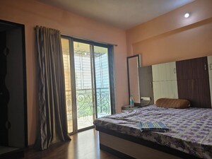 Bedroom in 2 BHK Apartment at Gurukripa Dhruv Heights, Kharghar – for Rent